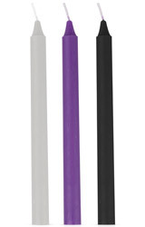 Hot wax candles