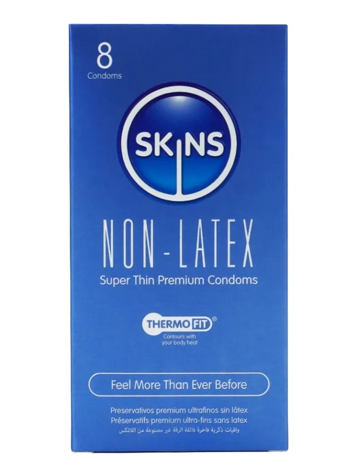 Latex-free condoms