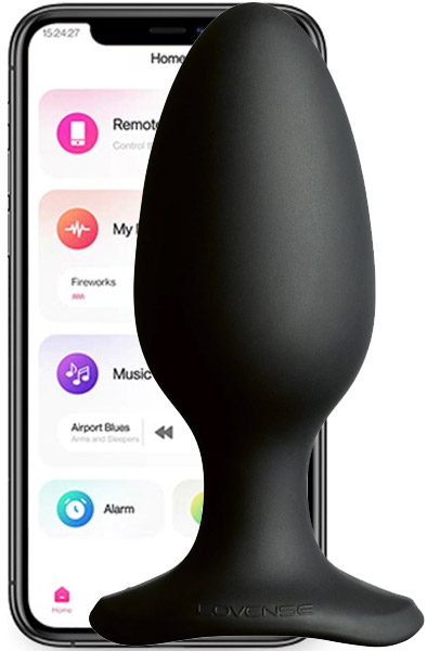 Remote-controlled anal plug