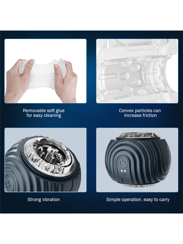 10-Mode Vibrating Stroker For Men - Stroker 4 [full]
