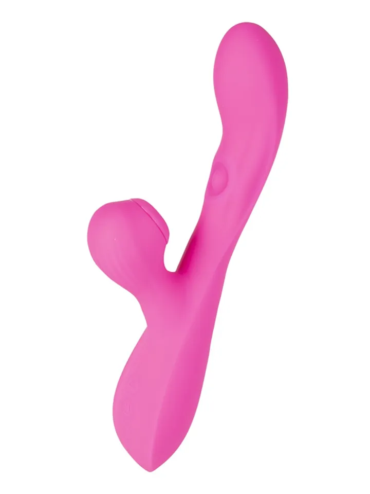 3in1 Vibrator With Suction & Vibration + Clit Licker - Rabbit vibrator 1 [full]