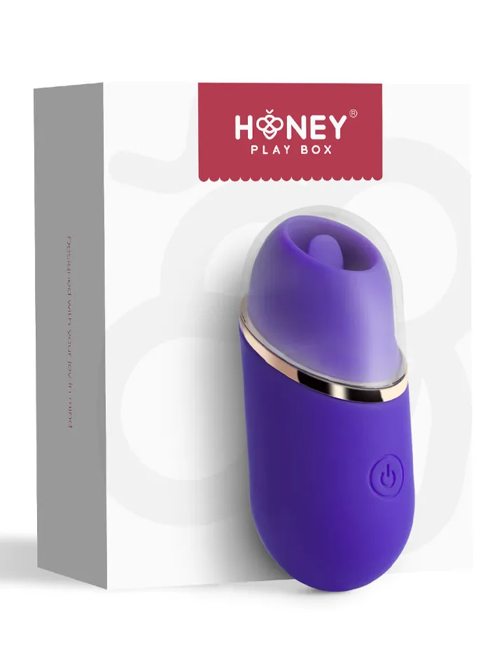 Abby Mini Clit Licking Vibrator Tongue - Clitoral stimulator 6