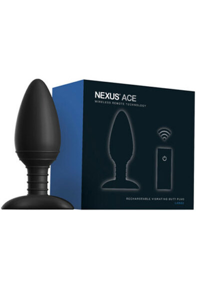 Ace Large Remote Control Vibrating Butt Plug - Vibrating anal plug 2