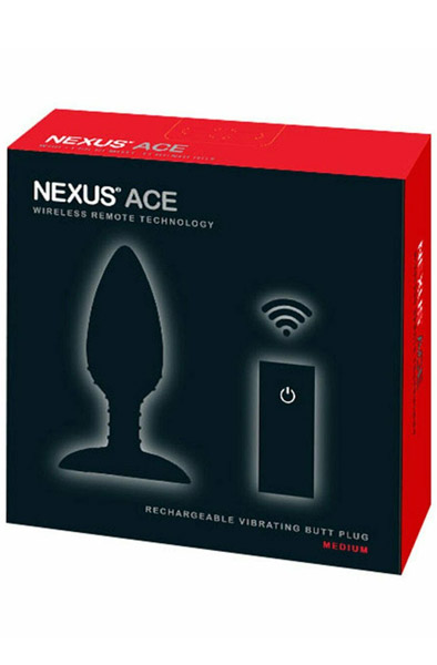 Ace Medium Remote Control Vibrating Butt Plug - Vibrating anal plug 2