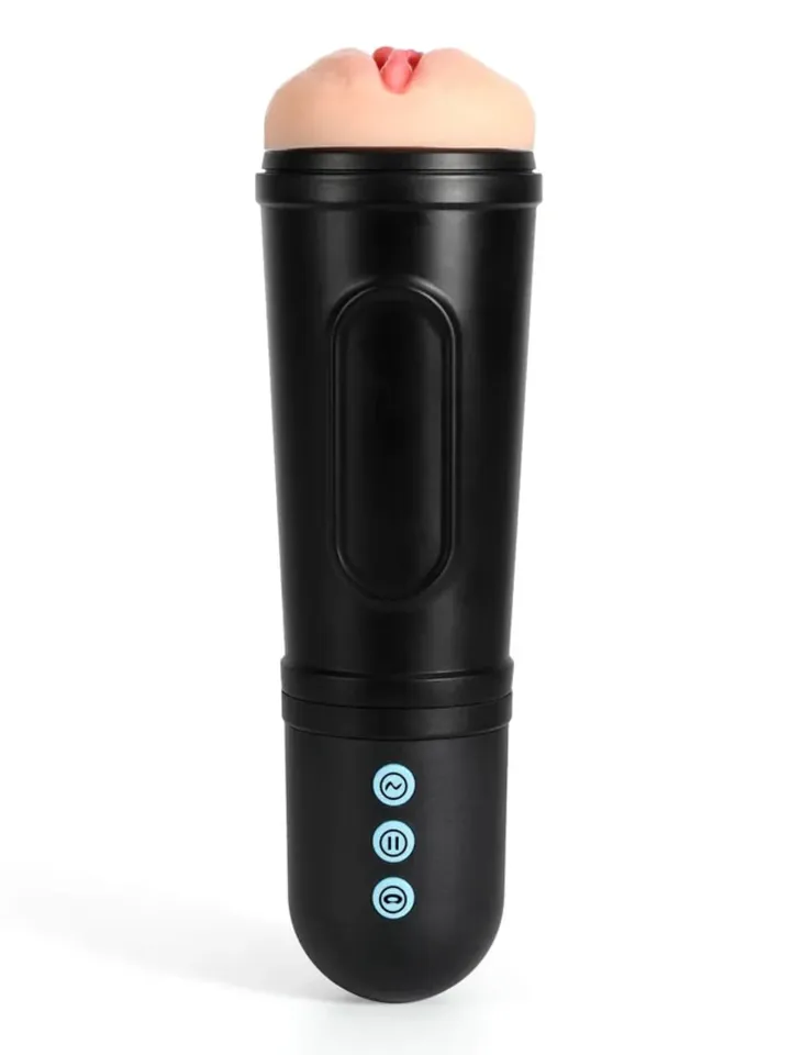 Addax Hands Free Masturbator & Vibrating Sleeve - Vibrating oral masturbator 1 [full]