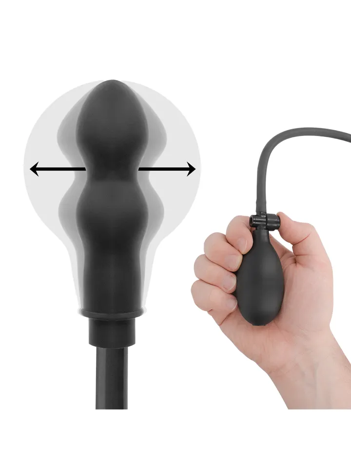Addicted Toys Inflatable Double Butt Plug - Inflatable anal plug 2 [full]