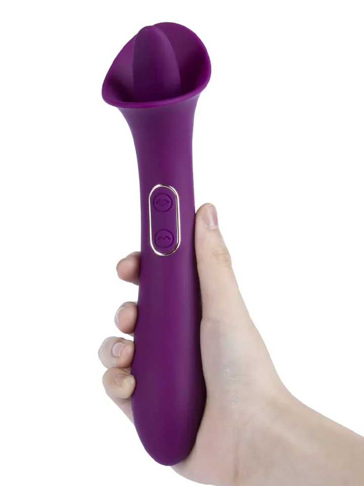 Adele Clit Licking Tongue Vibrator With G-spot Stimulator - Clitoral vibrator 2 [full]