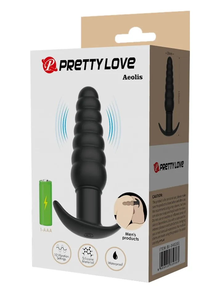 Aeolis Vibrating Anal Plug - Vibrating anal plug 4 [full]