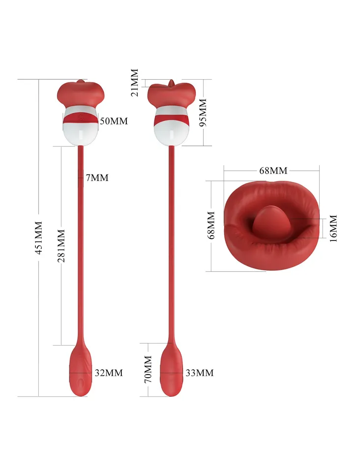 Aliyah 5 Licking & Thumping Functions - Clitoral vibrator 4 [full]