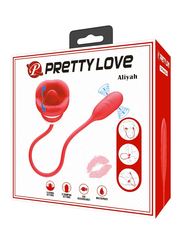 Aliyah 5 Licking & Thumping Functions - Clitoral vibrator 5 [full]