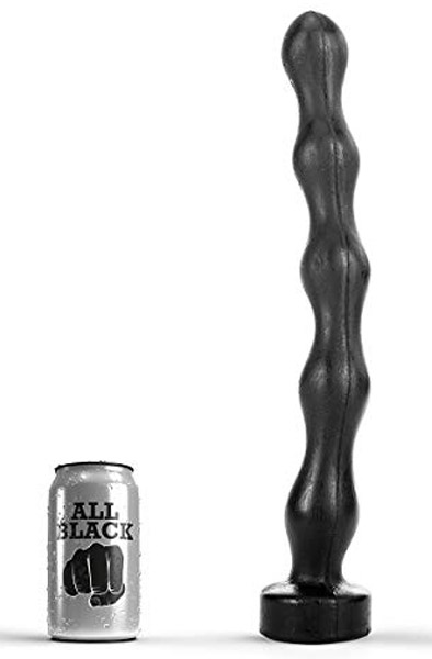 All Black Anal Beads 41,5 cm - Extra long anal dildo 2