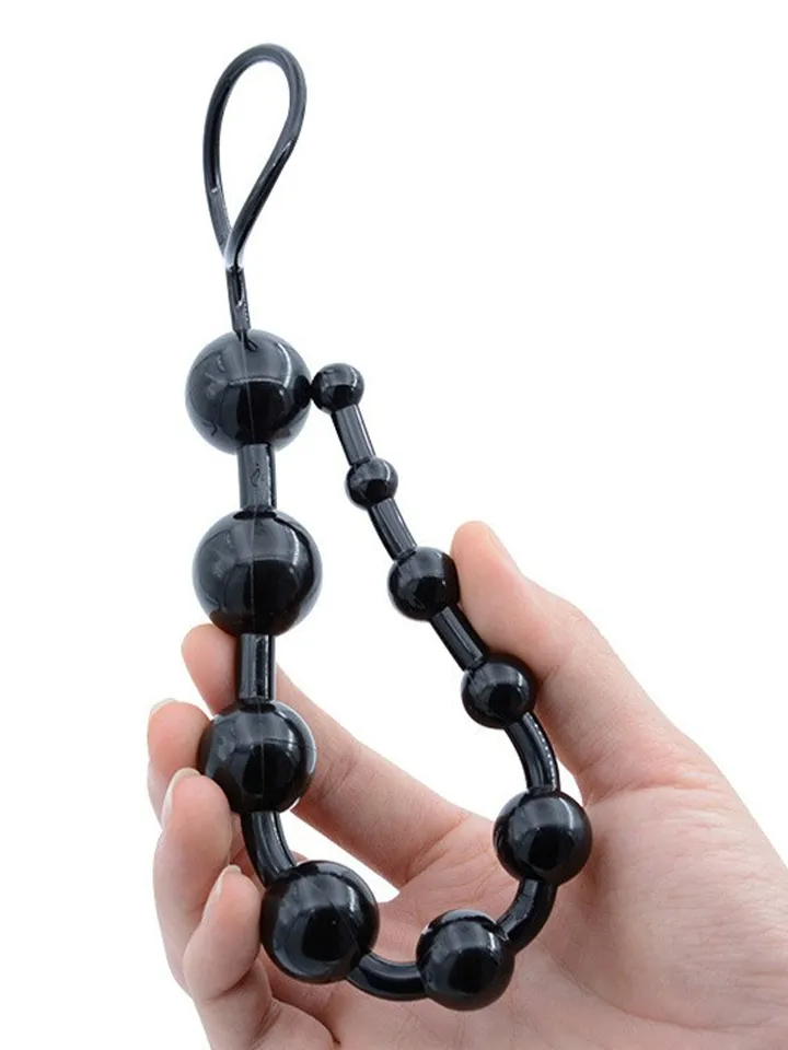 Anal Beads Black 23,5 cm - Anal beads 2 [full]