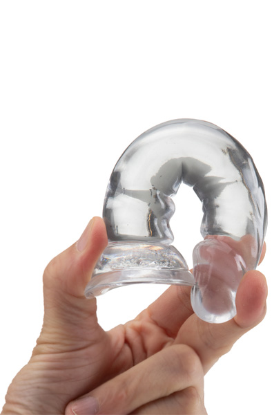 Anal Dildo Transparent 16 cm - Anal-Dildo 3