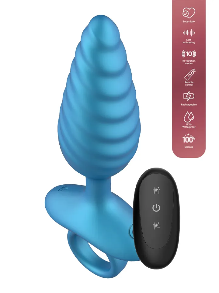 Anal Plug Vibrating + Remote - Remote-controlled anal plug 1 [full]