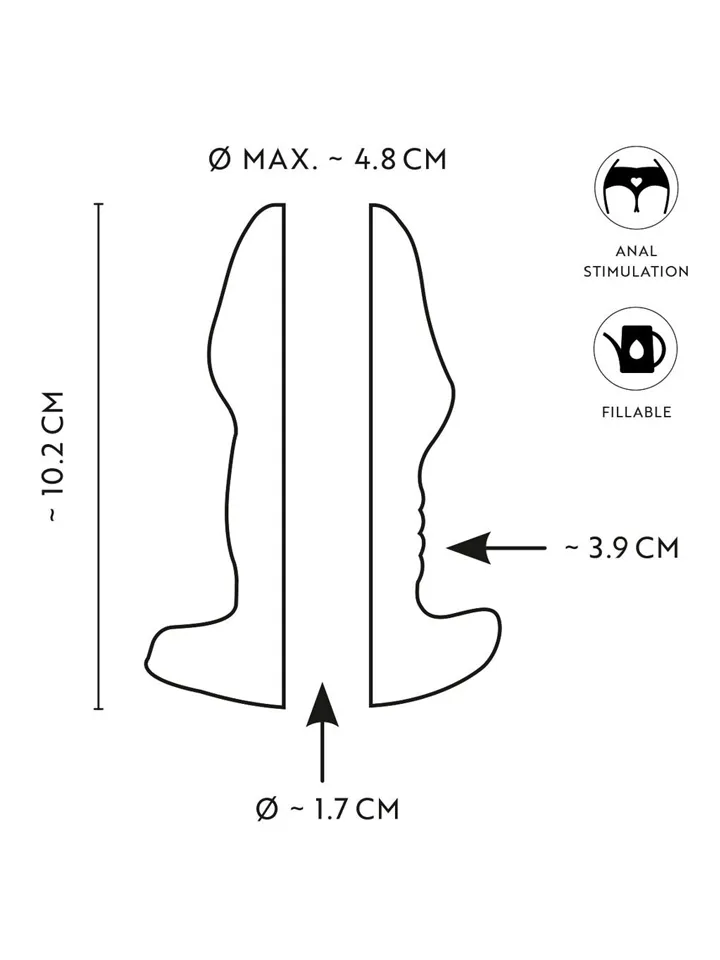 Anos Butt Plug With Tunnel - Hollow anal plug 4 [full]