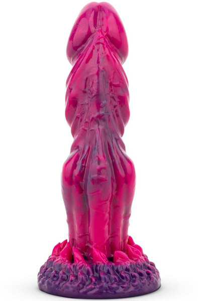 Another World Dildo Pink & Purple 22,4 cm - Dragon dildo 2