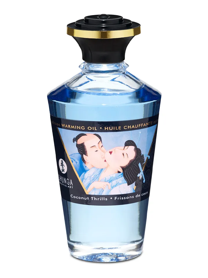 Aphrodisiac Warming Oil Coconut Thrills 100 ml - Coconut Massage Oil 2 [full]