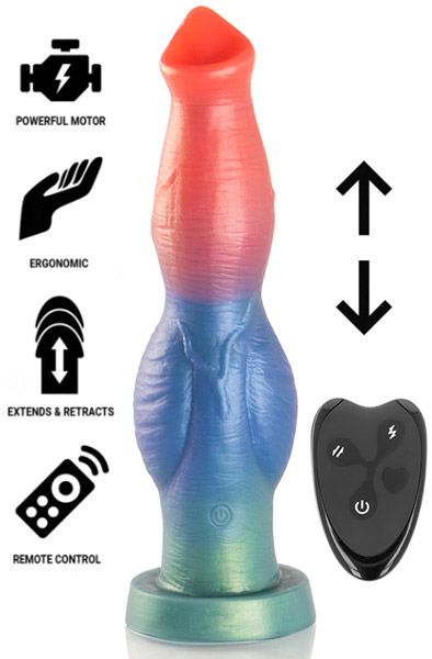 Arion Symphony Pleasure Dildo Remote 25 cm - Dragon dildo 1