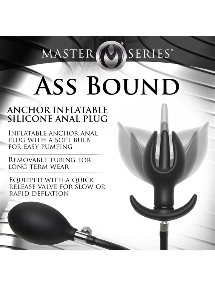 Ass Bound Anchor Inflatable Anal Plug - Inflatable anal plug 3 [full]
