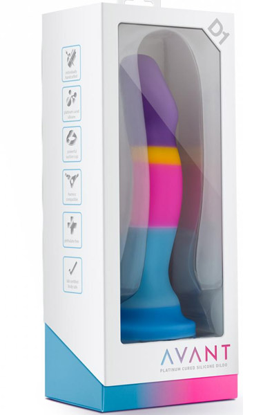 Avant D1 Hot N Cool Silicone Dildo 19cm - Dildo 3