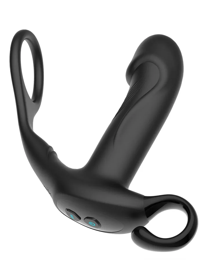 B-Series Cute Thrusting Prostate Massager - Prostate vibrator with penis ring 2 [full]
