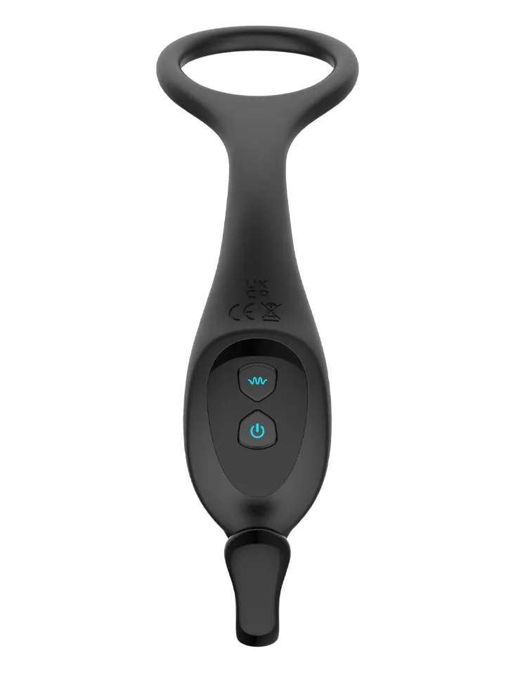 B-Series Cute Thrusting Prostate Massager - Prostate vibrator with penis ring 3 [full]