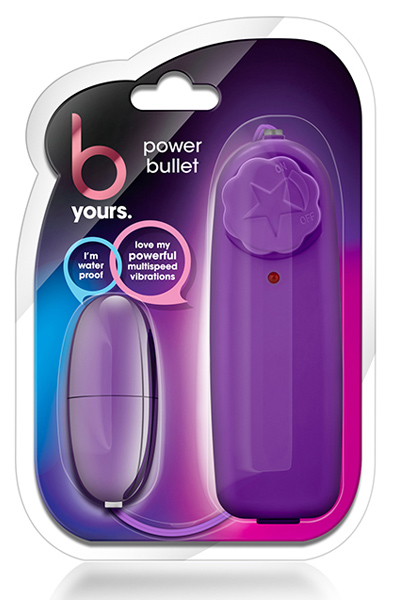 B Yours Power Bullet Purple - Vibrating egg 2