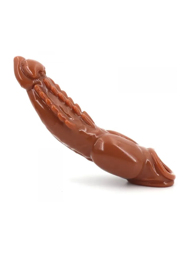 Baolik Vibrating Penis Sleeve 21 cm - Vibrating penis extender 1 [full]