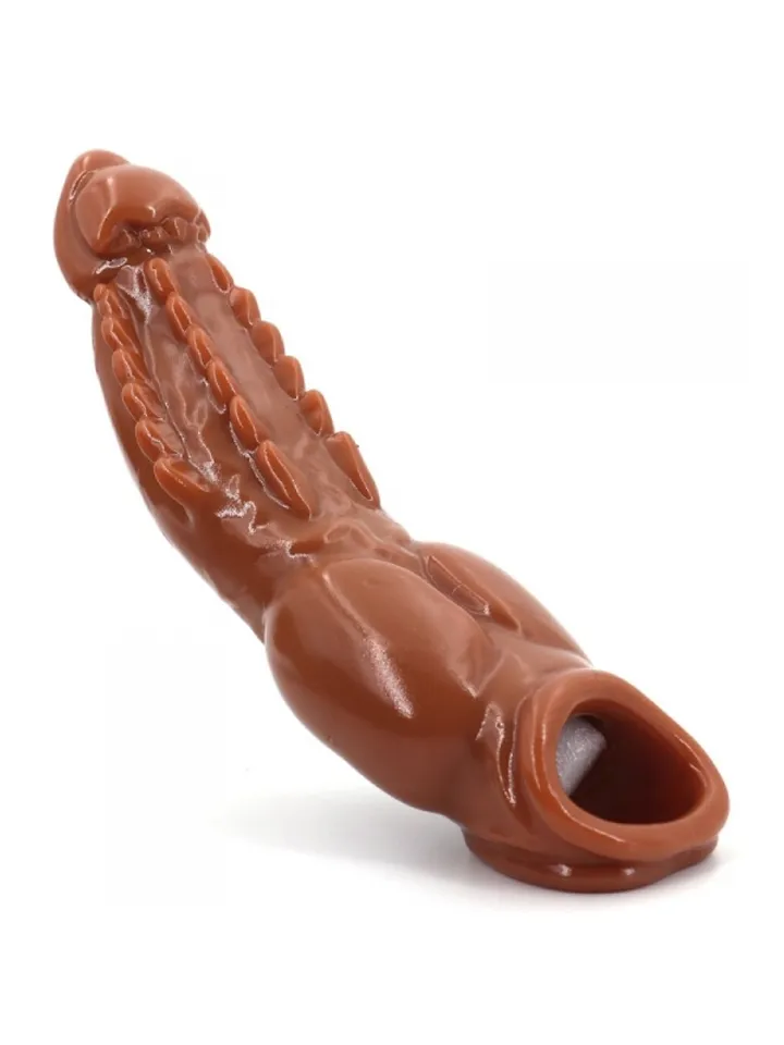 Baolik Vibrating Penis Sleeve 21 cm - Vibrating penis extender 2 [full]