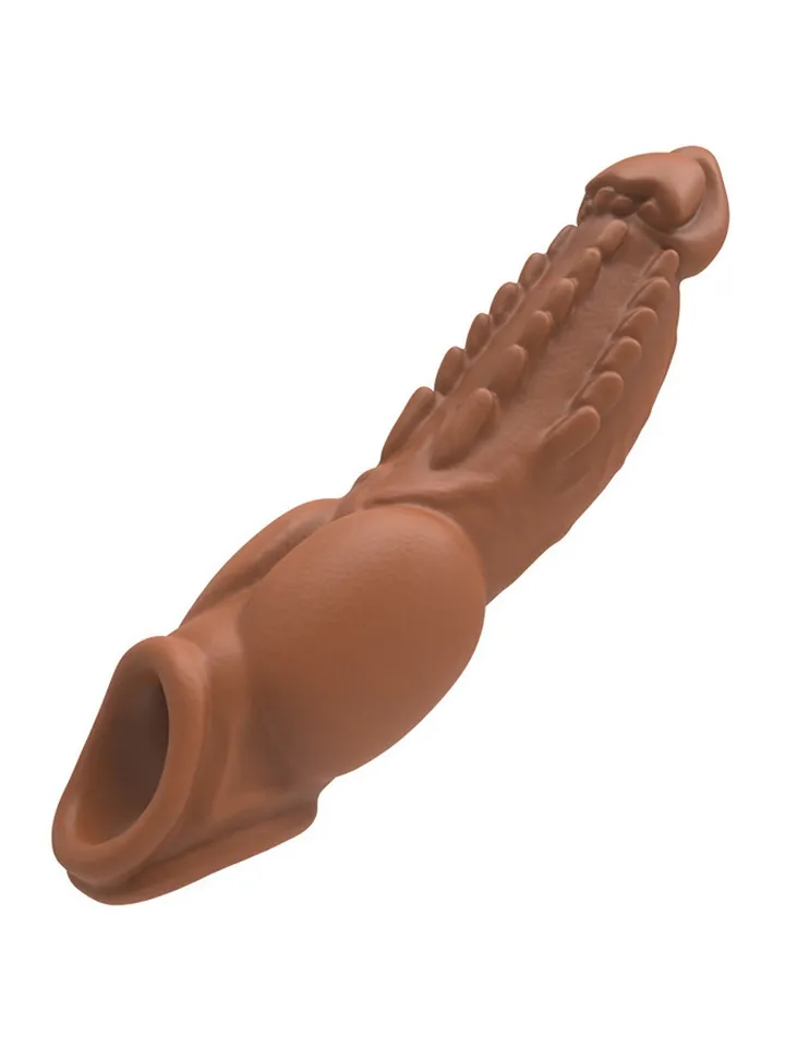 Baolik Vibrating Penis Sleeve 21 cm - Vibrating penis extender 3 [full]