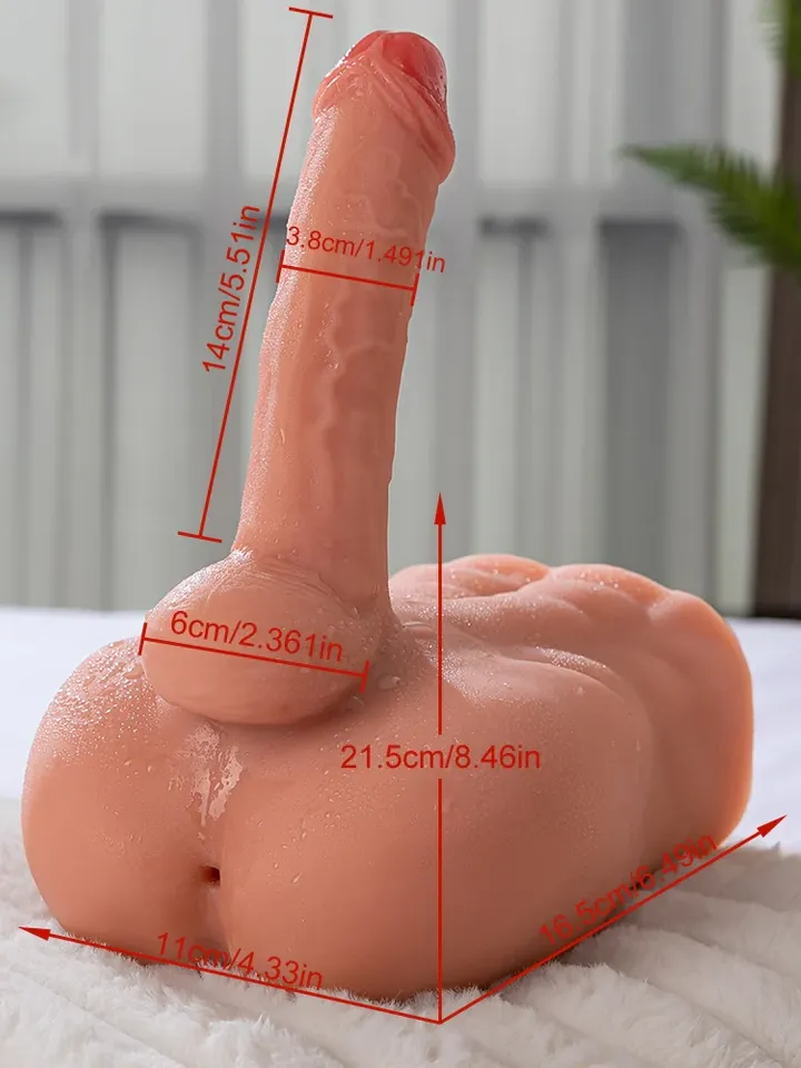 Bartlett Thrusting & Vibrating Dildo 2,3 kg - Sex doll 2 [full]