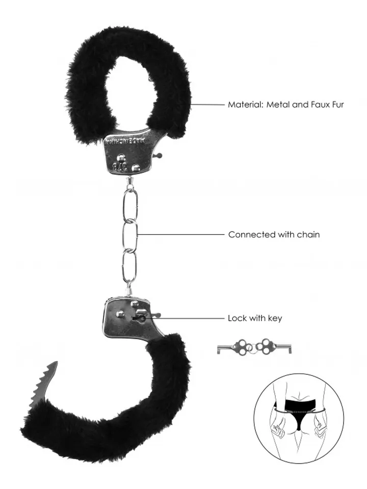 Beginner's Furry Hand Cuffs - Handcuffs 3 [full]