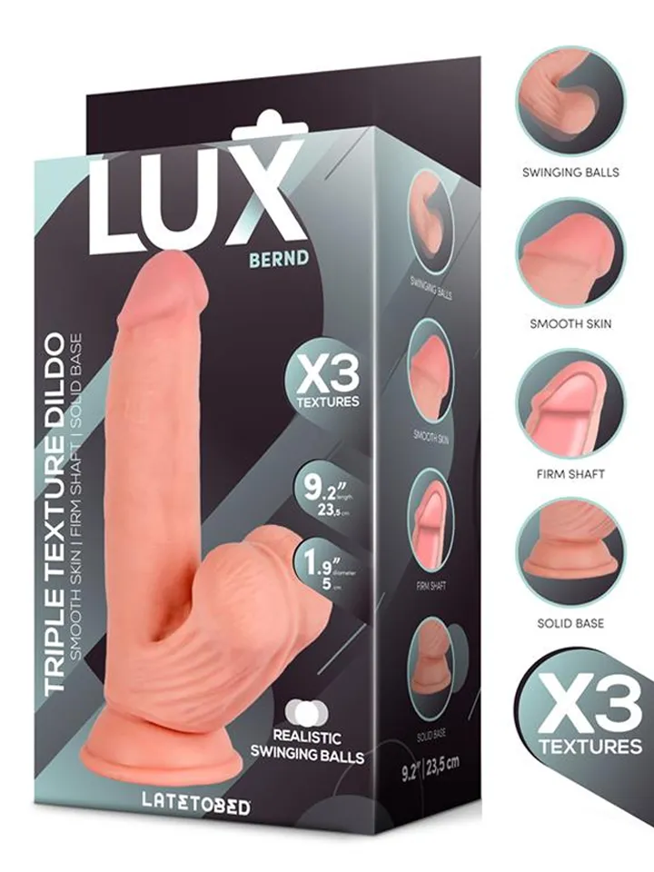 Bernd Triple Density Swinging Balls Dildo 23,5 cm - Lifelike dildo 1 [full]