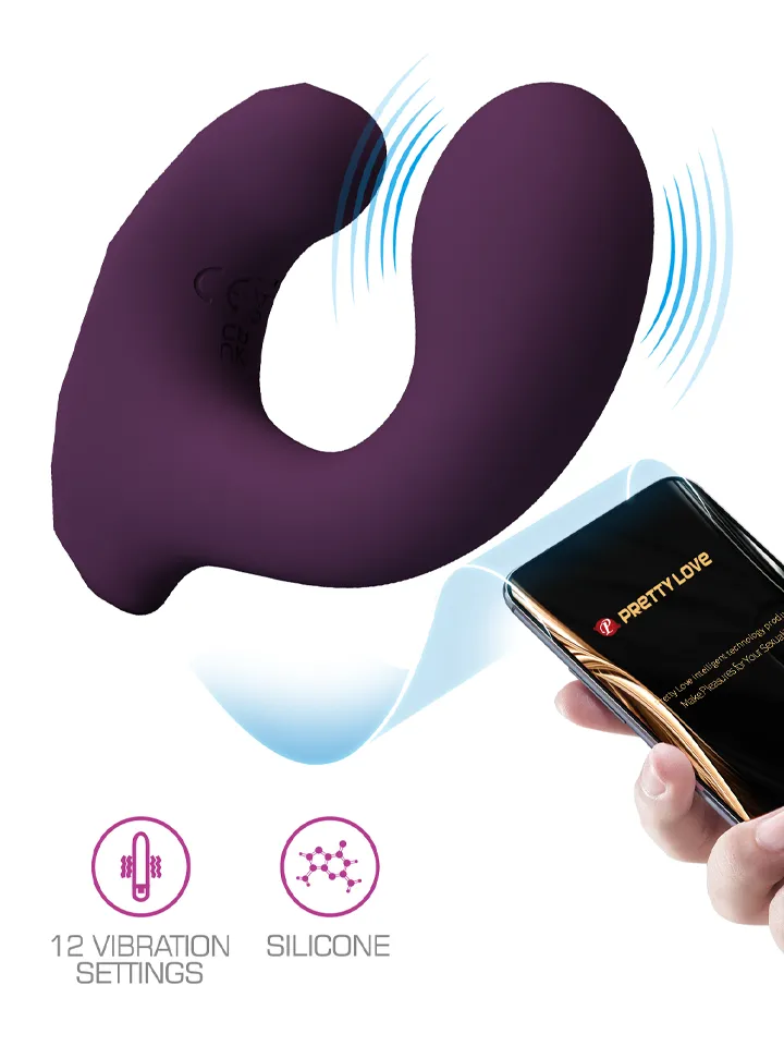 Billy Remote Control Dual Stimulation Vibrator - App-controlled couples vibrator 1 [full]