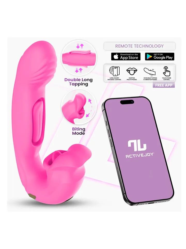 Bimby Biting & Double Tapping Tongue With App - Vibrator 1 [full]