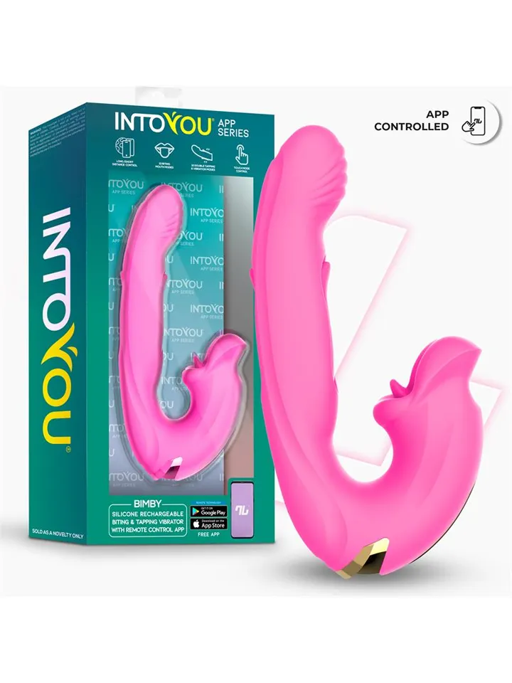 Bimby Biting & Double Tapping Tongue With App - Vibrator 6 [full]