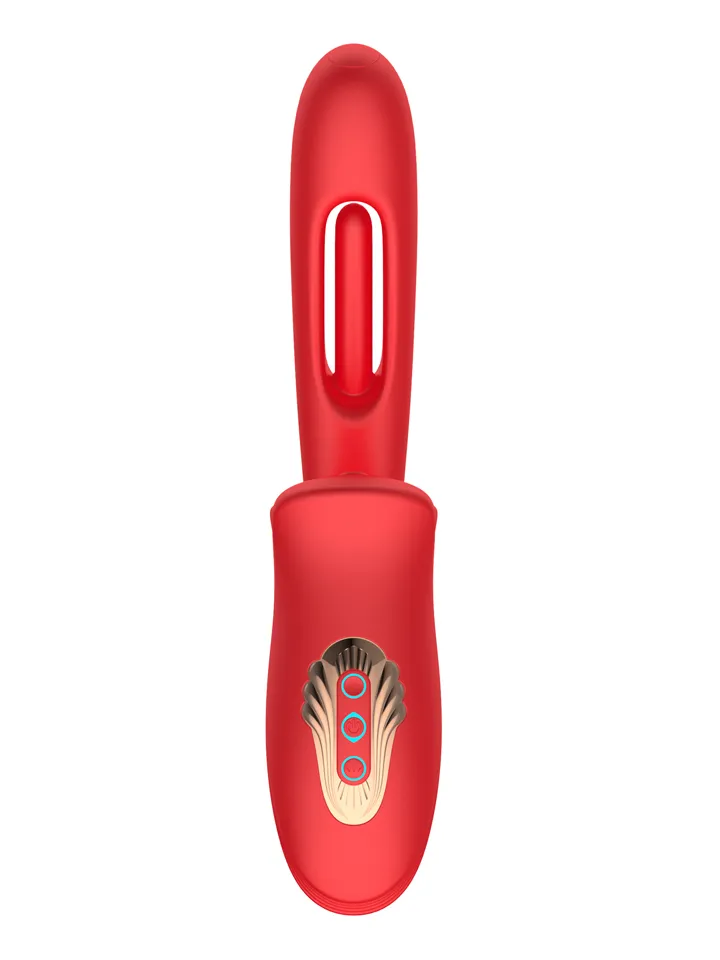 Bite Mouth Vibrator 3.0 - Rabbit vibrator with rotating tongue 3 [full]