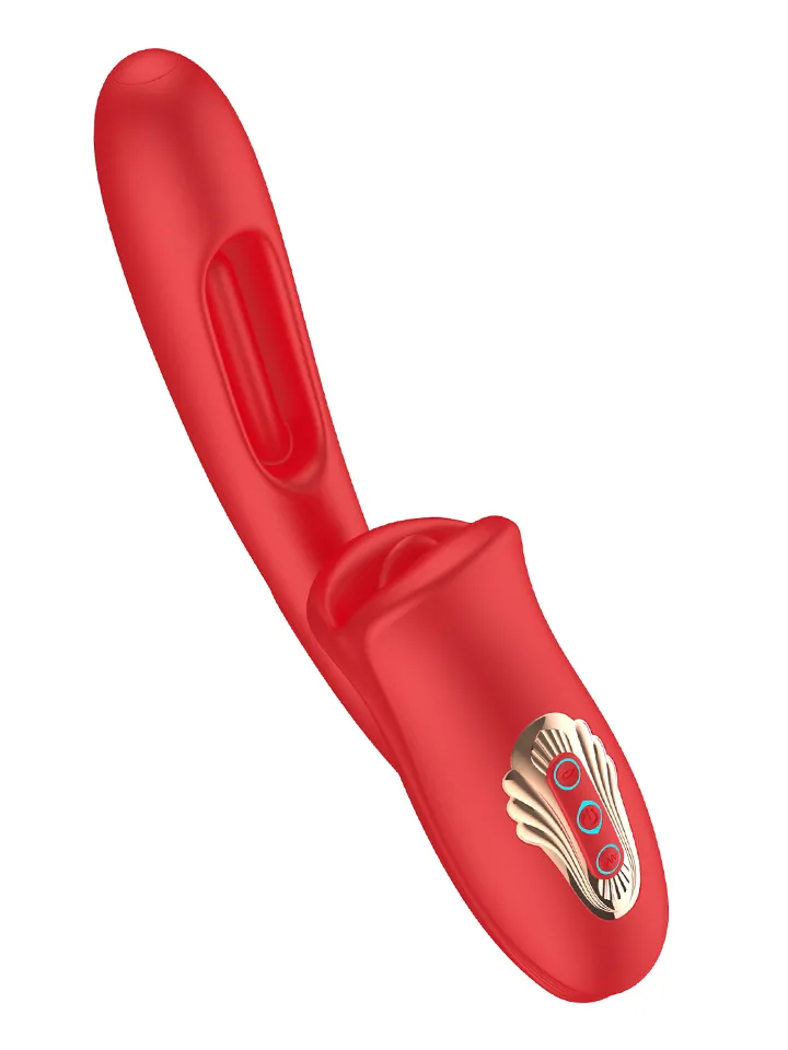 Bite Mouth Vibrator 3.0 - Rabbit vibrator with rotating tongue 4 [full]