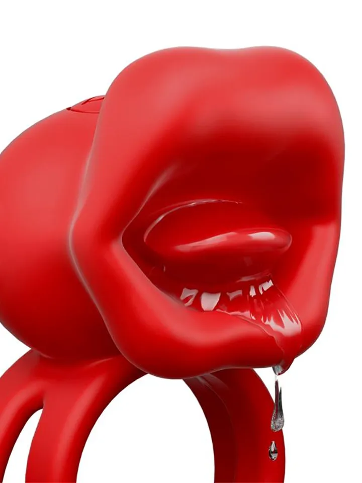 Bittey Cock Ring With Vibration & Biting - Vibrating cock ring 3 [full]