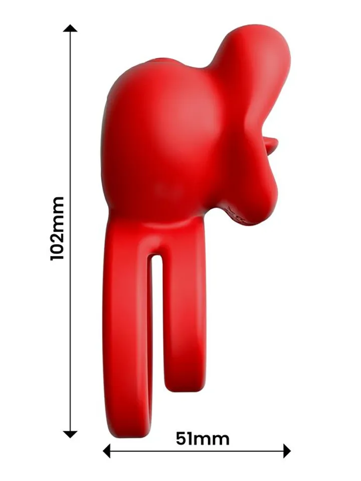 Bittey Cock Ring With Vibration & Biting - Vibrating cock ring 4 [full]