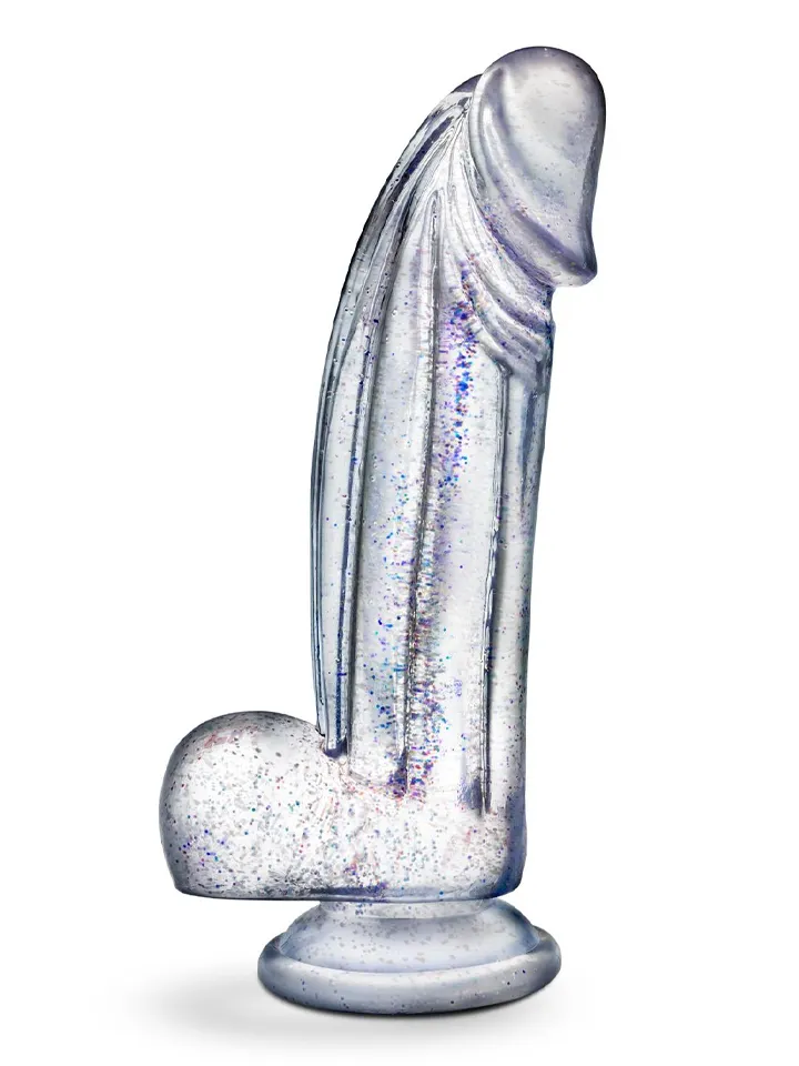 Bling Sparkling Clear Dildo 19 cm - Dildo 1 [full]