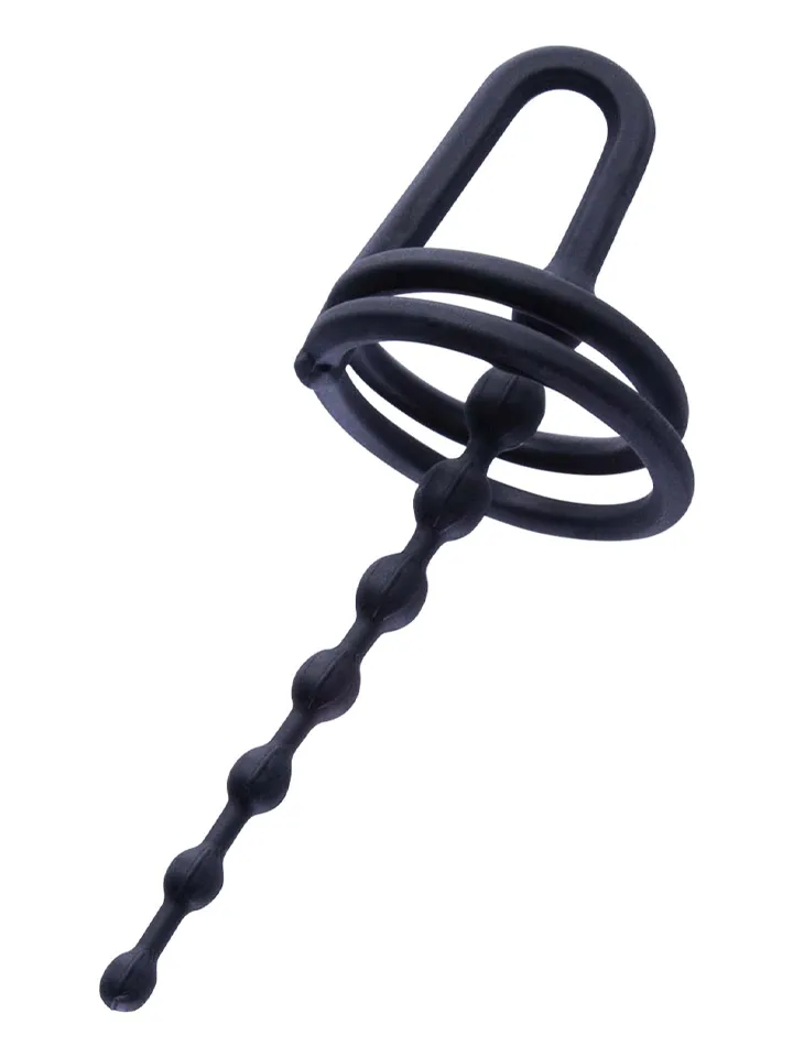 Bliss Urethral Plug With Glans Straps - Dilator 1 [full]