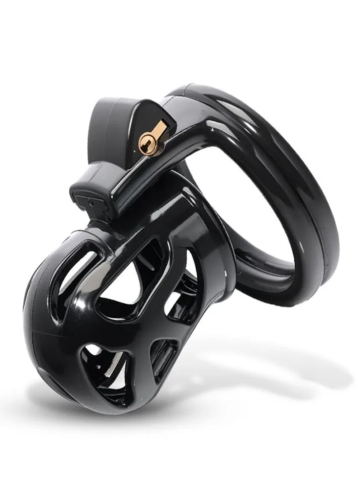 Block Chastity Cage With Internal Lock - Chastity cage 1 [full]