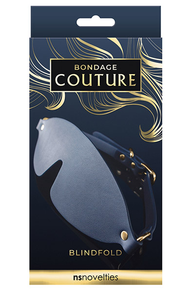 Bondage Couture Blind Fold Blue - Blindfold 2