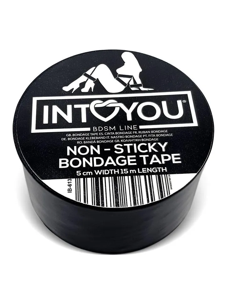 Bondage Tape Non-Sticky Black 15m - Bondage tape 2 [full]
