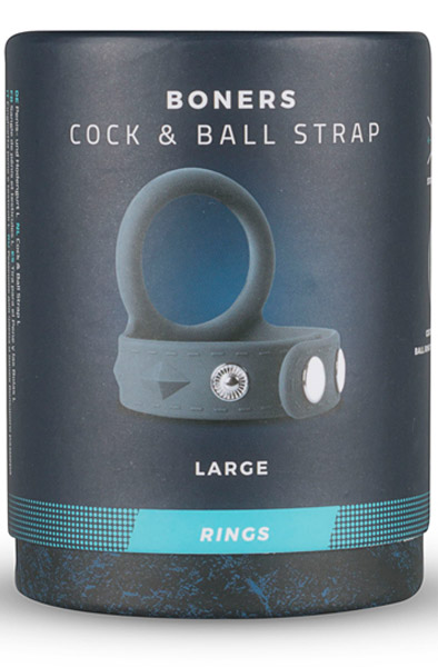 Boners Cock & Ball Strap L - Penis & scrotum rings 5