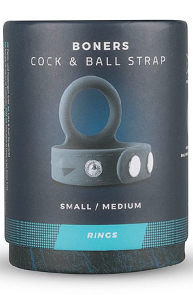 Boners Cock & Ball Strap S/M - Penis & scrotum rings 5