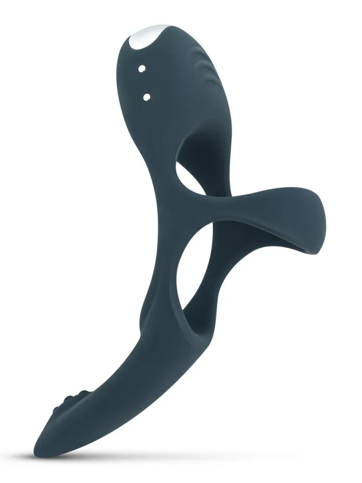 Boners Triple Vibrating Cockring Blue - Vibrating cock ring 1 [full]