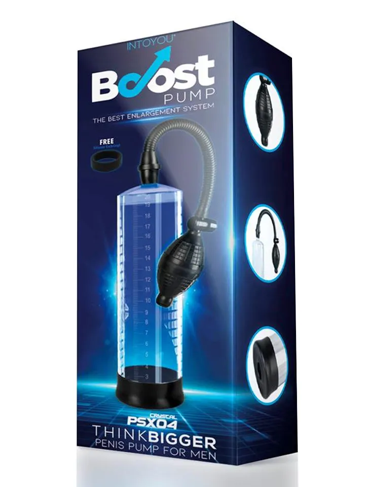 Boost Manual Penis Pump Crystal - Penis pump 1 [full]