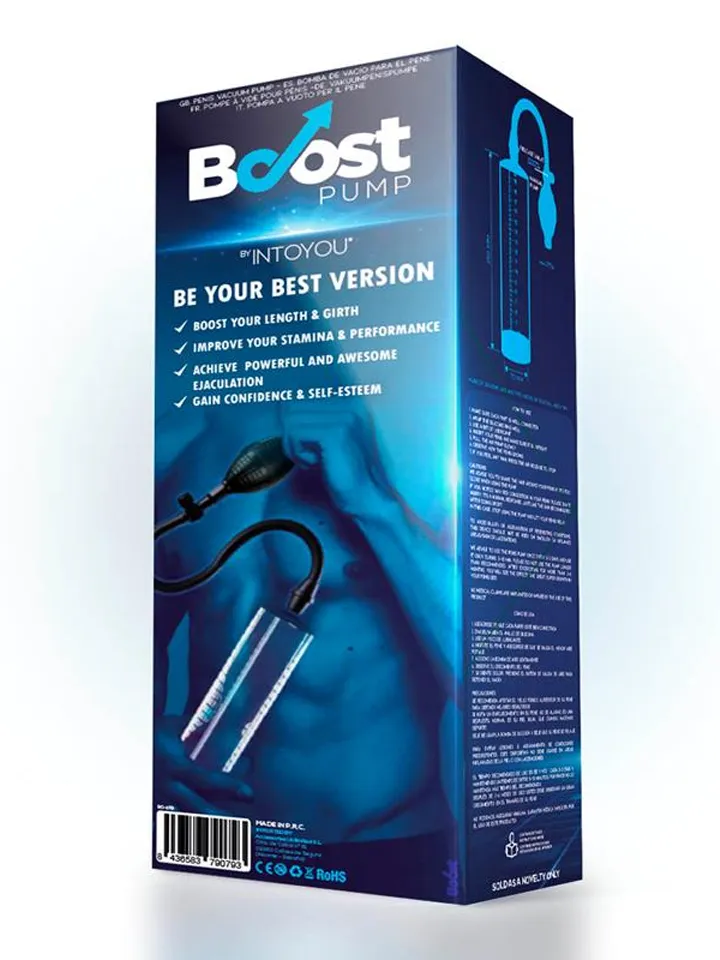 Boost Manual Penis Pump Crystal - Penis pump 3 [full]